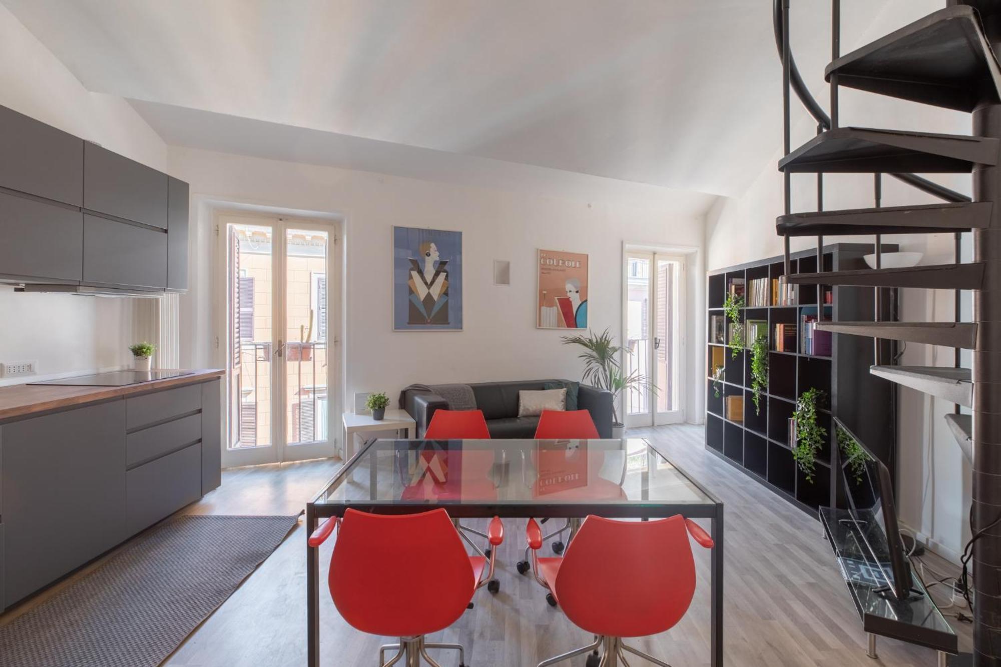 Iflat Trastevere Industrial Apartment Rome Extérieur photo